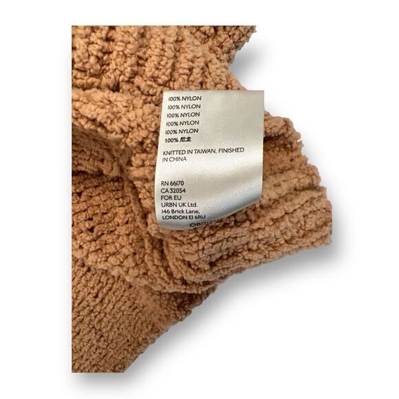 Free People Be Yours Turtleneck Oversized Cropped Sweater Size Medium - Picture 4 of 7